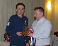 John Illingworth with the Goyallt Trophy