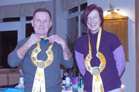 Golden Horse Shoe Awards - Terry Madden & Anna Collins